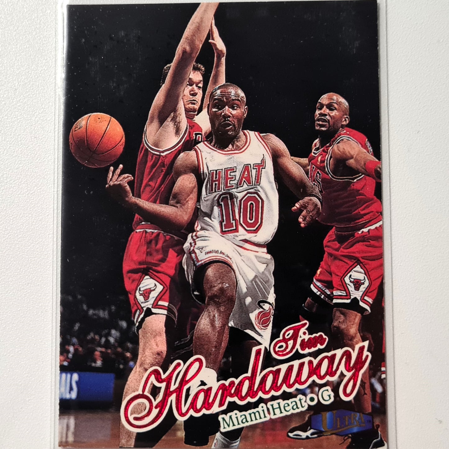 Tim Hardaway 1997 Fleer Ultra 97-98 #40 NBA Basketball Miami Heat Sehr gute Ärmel