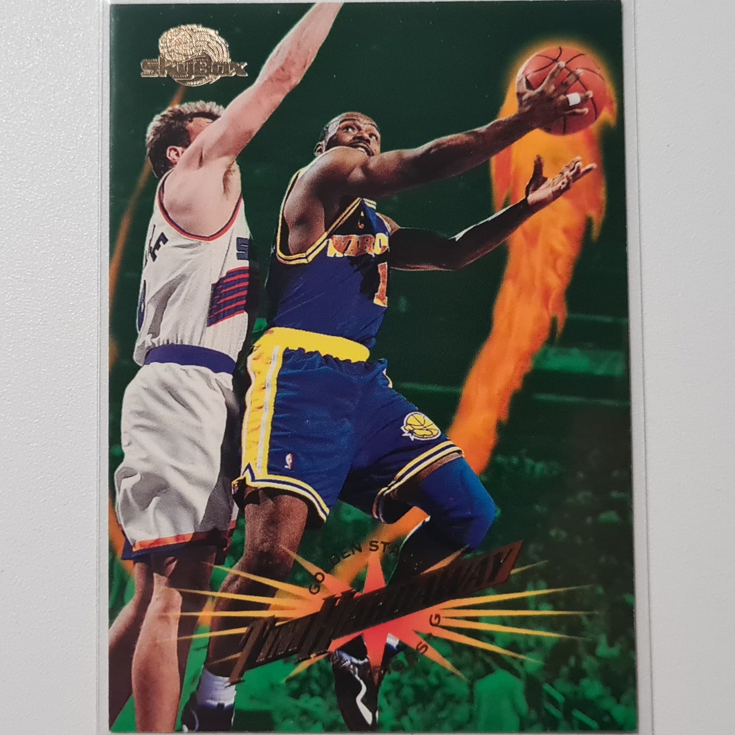 Tim Hardaway 1995 Skybox Premium #39 NBA Basketball Golden State Warriors Excellent Sleeved