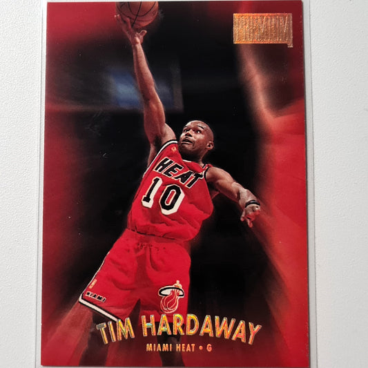 Tim Hardaway 1997 Skybox Premium #46 NBA Basketball Miami Heat Gute-sehr gute Ärmel