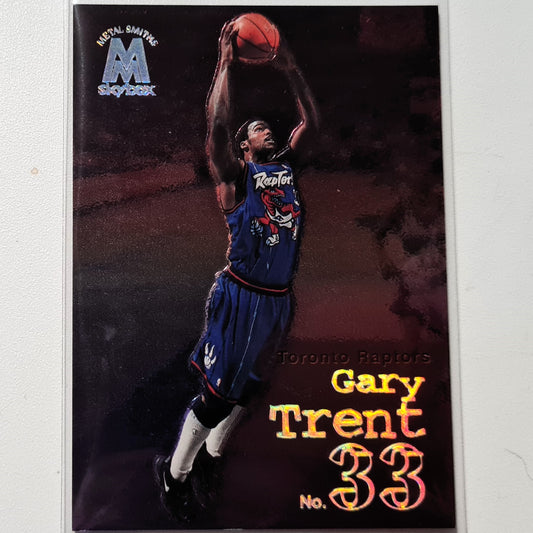 Gary Trent 1999 Skybox Molten Metal smiths  #37 NBA Basketball Toronto Raptors Very good Sleeved