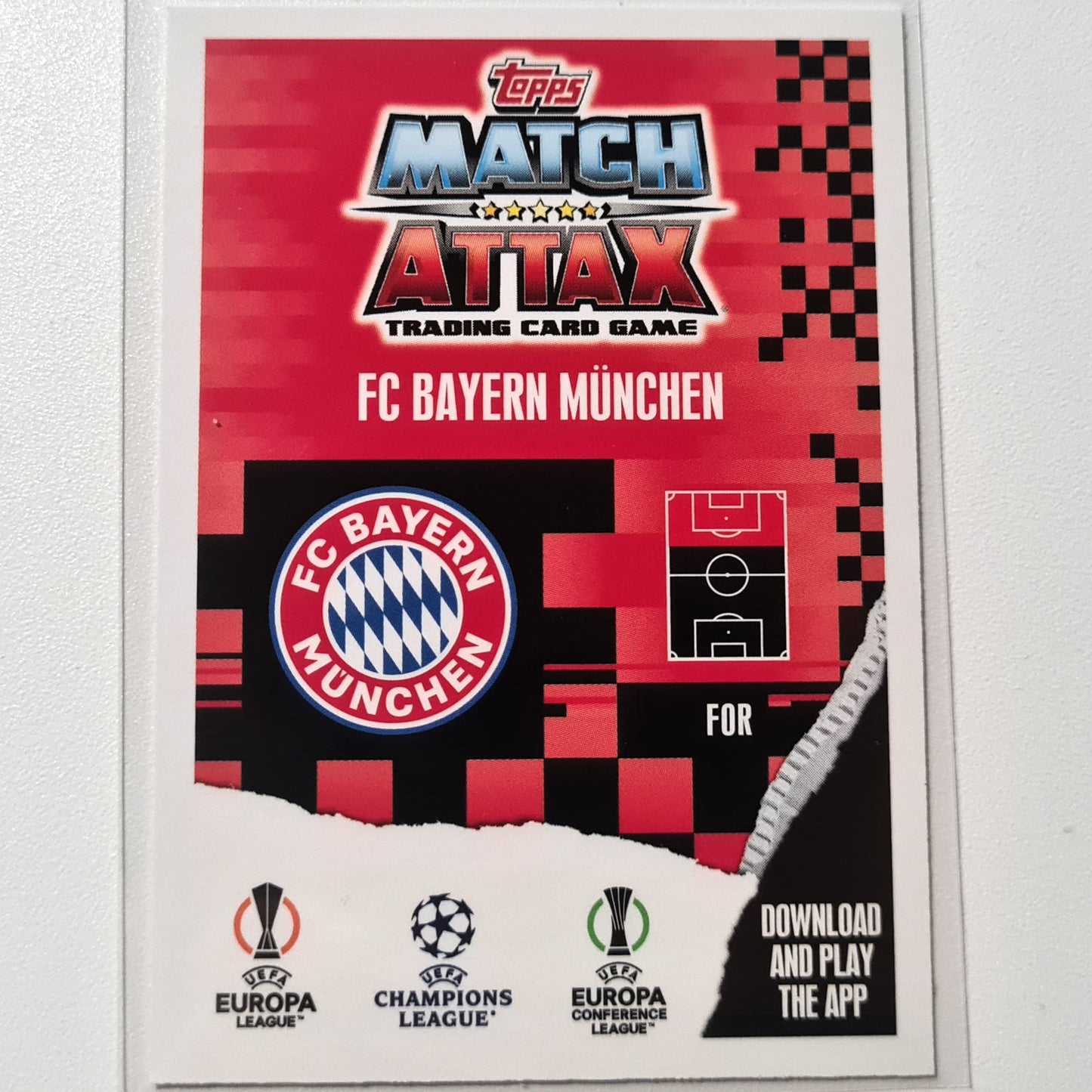 Leroy Sane 2023/24 Topps Match Attax #205 Finisher foil Soccer football FC Bayern Munich Mint sleeved