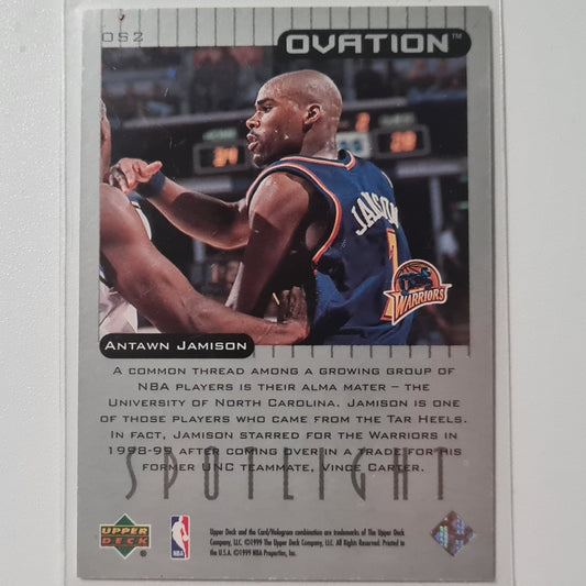 Antawn Jamison 1999 Upper-Deck Ovation spot light #052 NBA Basketball Golden State Warriors very good sleeved