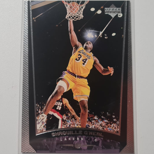 Shaquille O'Neal 1998 Upper-Deck #76 NBA Basketball LA Lakers Ausgezeichnete Ärmel