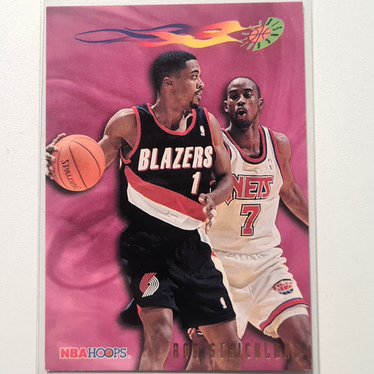 Rod Strickland 1996 Skybox NBA Hoops Wicked Dishes #395 NBA Basketball Portland Trail Blazers Sehr gute Ärmel
