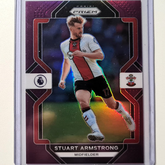 Stuart Armstrong 2022-23 Panini Prizm Premier League Lila 08/49 Nummeriert #204 Fußball Southampton FC Ausgezeichnet/Mintärmelig