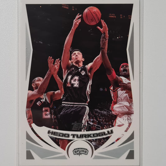 Hedo Turkoglu Topps #177 NBA Basketball San Antonio Spurs Ausgezeichnete Ärmel