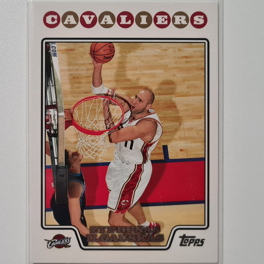 Zydrunas Ilgauskas Topps #61 NBA Basketball Cleveland Cavaliers Excellent sleeved