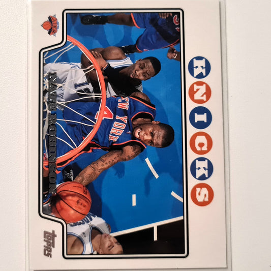 Nate Robinson Topps #113 NBA Basketball New York Knicks Excellent sleeved