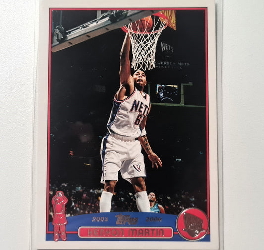 Kenyon Martin 2003 2004 Topps #18 NBA Basketball New Jersey Nets Ausgezeichnete Ärmel