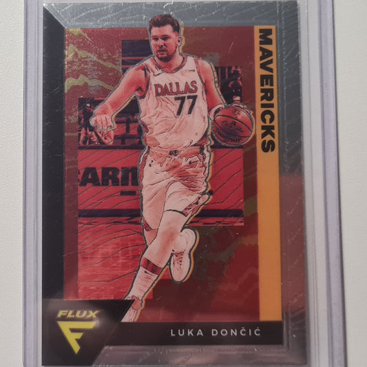 Luka Doncic 2020-21 Panini Flux #37 NBA Basketball Dallas Mavericks Mint mit Ärmeln