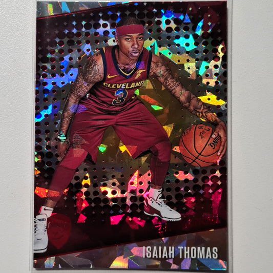 Isaiah Thomas 2017-18 Panini Revolution Chinese new year cracked ice #15 NBA Basketball Cleveland Cavaliers  Excellent-Mint sleeved