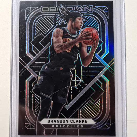 Brandon Clark 2020-21 Panini Obsidian #60 NBA Basketball Memphis Grizzlies Mintärmelig