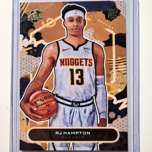 RJ Hampton 2020-21 Panini Court Kings Rookie RC #77 NBA Basketball Denver Nuggets Mint sleeved