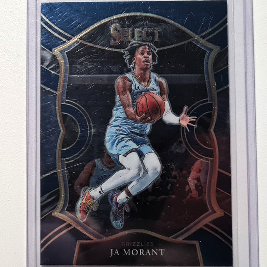 Ja Morant 2020-21 Panini Select Concourse #60 NBA Basketball Memphis Grizzlies Mint sleeved