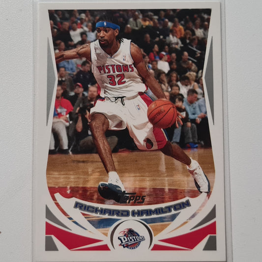 Richard Hamilton 2004 Topps #140 NBA Basketball Detroit Pistons Ausgezeichnete Ärmel