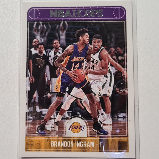 Brandon Ingram 2017-18 Panini Hoops #108 NBA Basketball LA Lakers very good sleeved