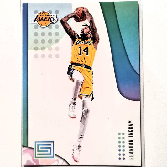 Brandon Ingram 2018-19 Panini status #77 NBA Basketball LA Lakers very good sleeved