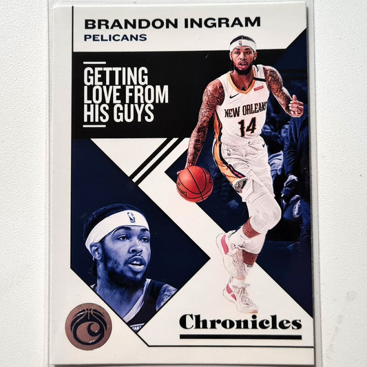 Brandon Ingram 2019-20 Panini Chronicles #47 NBA Basketball New Orleans Pelicans good-very good sleeved