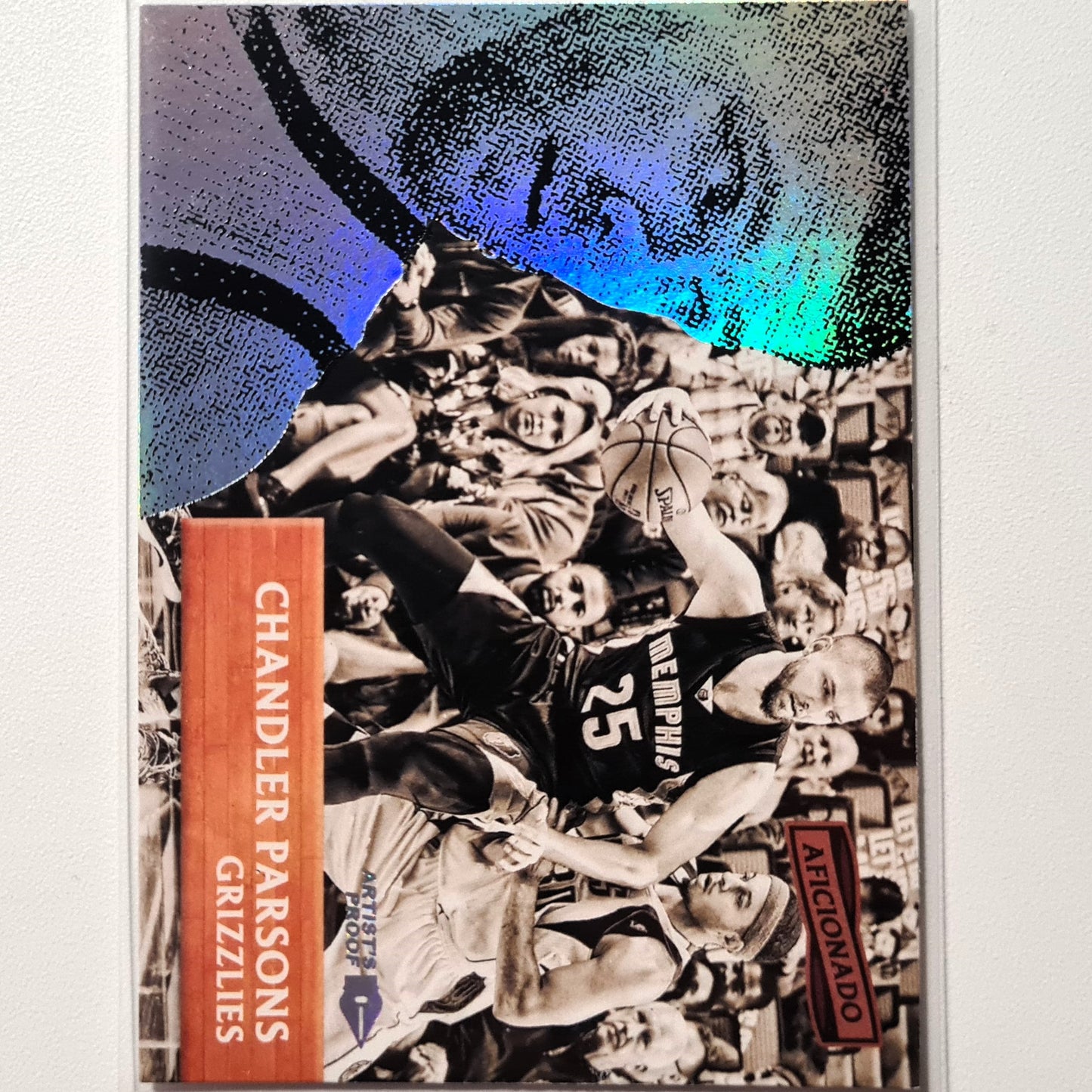 Chandler Parsons 2016-17 Panini Aficionado Artist proof  #10 NBA Basketball Memphis Grizzlies Excellent/Mint sleeved