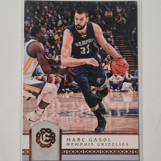 Marc Gasol 2016-17 Panini Excalibur #87 NBA Basketball Memphis Grizzlies. Sehr gute Ärmel