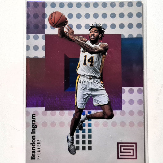 Brandon Ingram 2017-18 Panini Status holo #47 NBA Basketball LA Lakers very good/Excellent sleeved