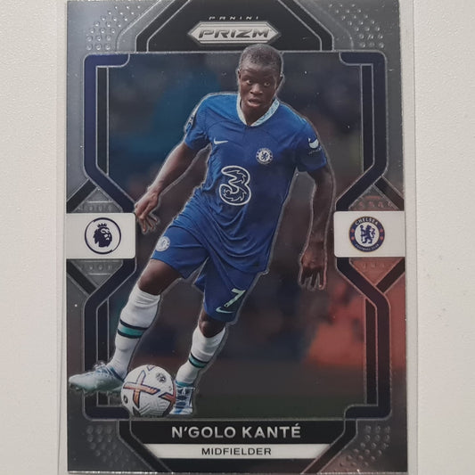 N'Golo Kante 2022-23 Panini Prizm Premier League #122 Soccer Chelsea FC Mint sleeved