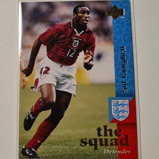 Sol Campbell 1997 Upper Deck England Soccer On the edge #16  England World cup Good sleeved