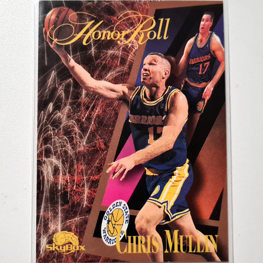 Chris Mullin 1996 Skybox Honor Roll #256 NBA Basketball Indiana Pacers Excellent Sleeved