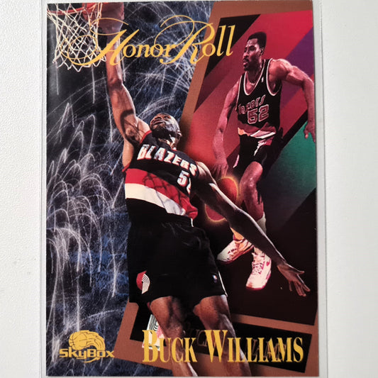 Buck Williams 1996 Skybox Honor Roll #271 NBA Basketball Portland Trail Blazers Ausgezeichnete Ärmel