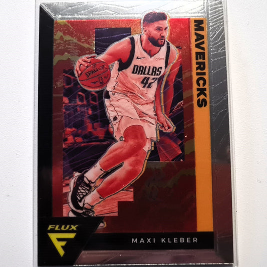 Maxi Kleber 2020-21 Panini Flux #42 NBA Basketball Dallas Mavericks Excellent-Mint Sleeved