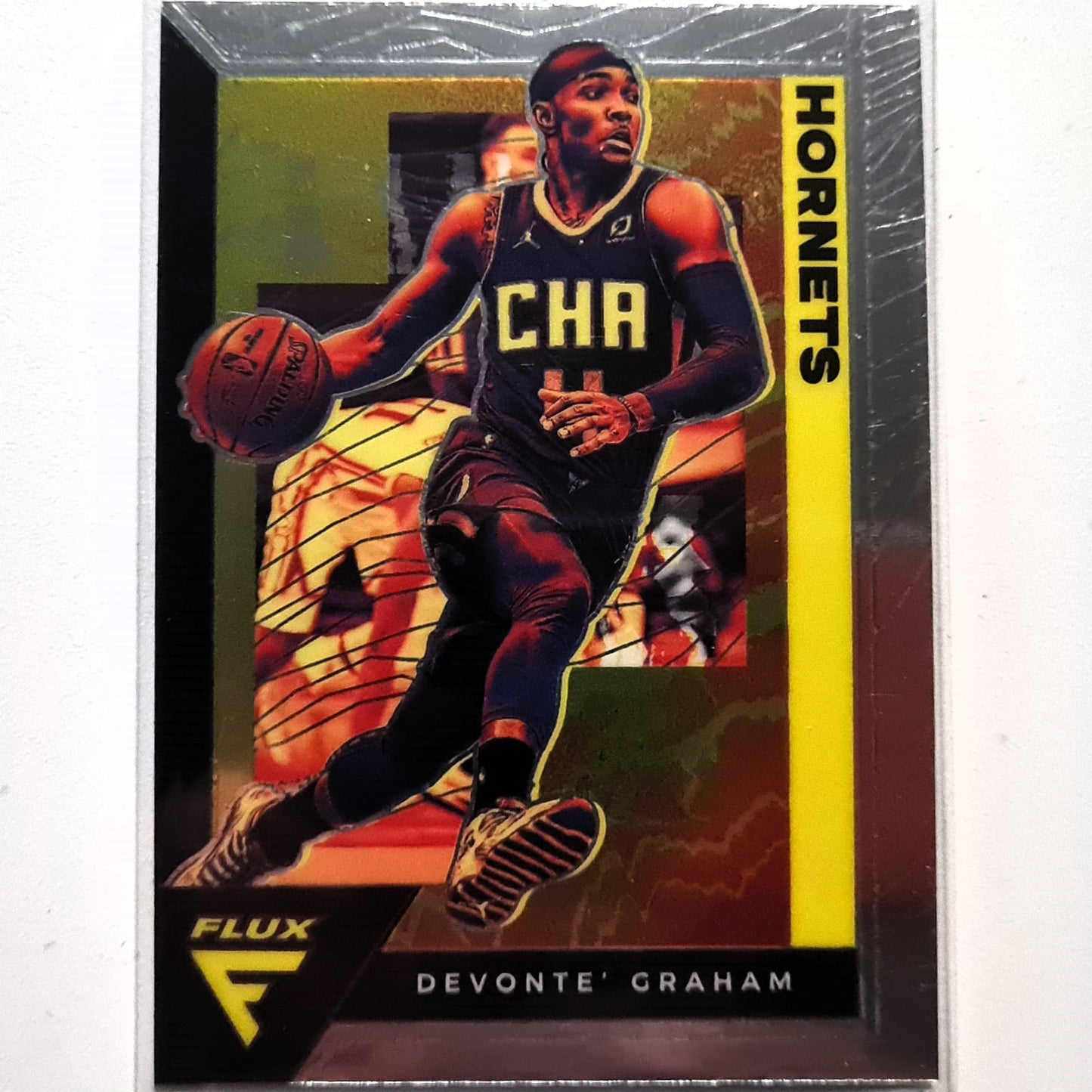 Devonte Graham 2020-21 Panini Flux #22 NBA Basketball Charlotte Hornets Excellent-Mint Sleeved