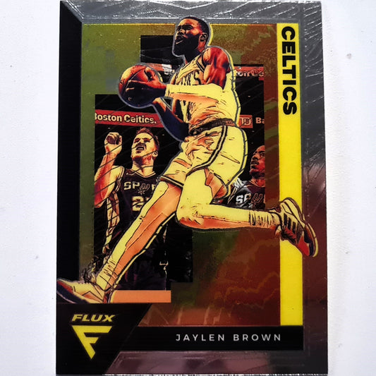 Jaylen Brown 2020-21 Panini Flux  #8 NBA Basketball Boston Celtics Excellent-Mint Sleeved