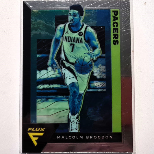Malcom Brogdon 2020-21 Panini Flux  #67 NBA Basketball Indiana Pacers Excellent-Mint Sleeved