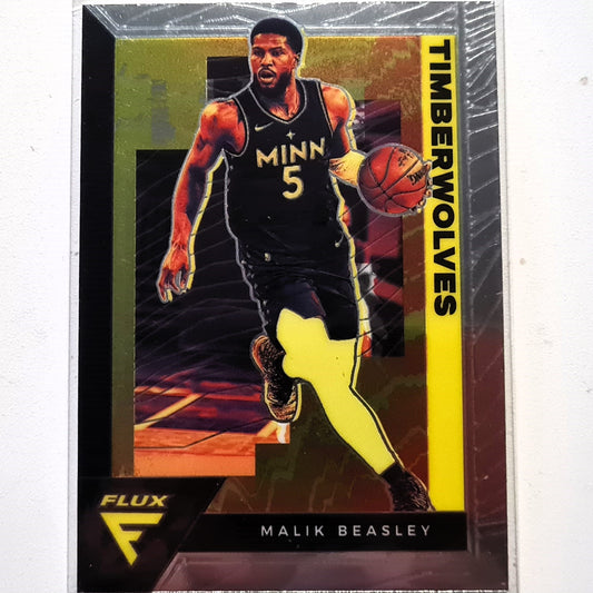 Malik Beasley 2020-21 Panini Flux  #104 NBA Basketball Minnesota Timberwolves Excellent-Mint Sleeved
