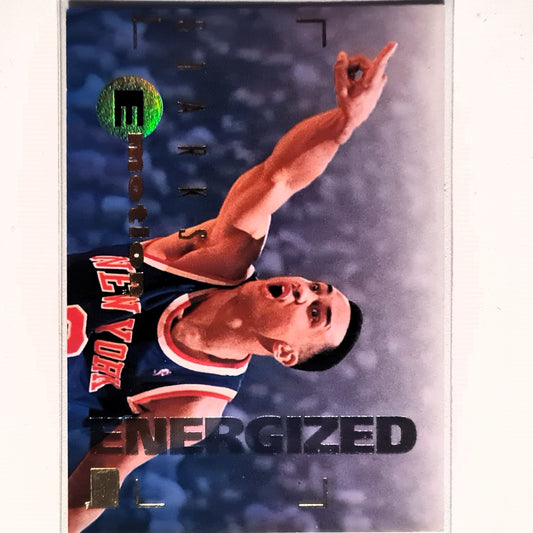 John Starks 1995 Skybox Emotion Energized #64 NBA Basketball New York Knicks Excellent Sleeved