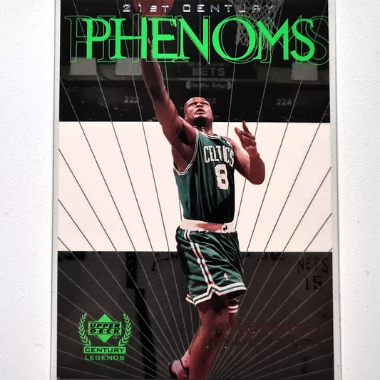 Antoine Walker 1999 Upper-Deck Century Legends 21st Century phenoms #61 NBA Basketball Boston Celtics  very good-excellent Sleeved