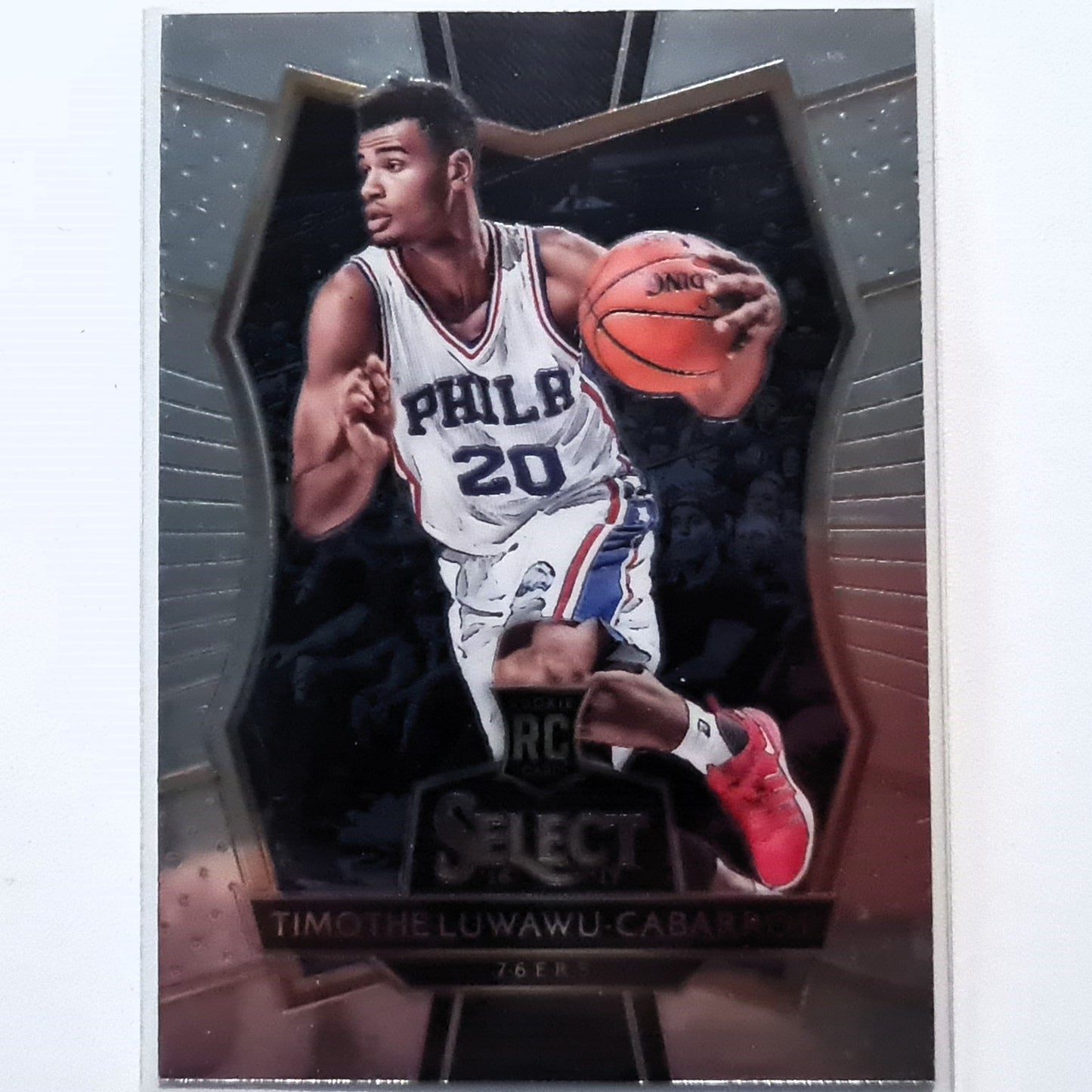 Timothe Luwawu-Cabarrot 2016-17 Panini Prizm Select Rookie RC #119 NBA Basketball Philadelphia 76ers Excellent Sleeved