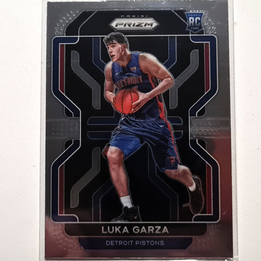 Luka Garza 2021-22 Panini Prizm  #303 NBA Basketball Detroit Pistons Good Sleeved