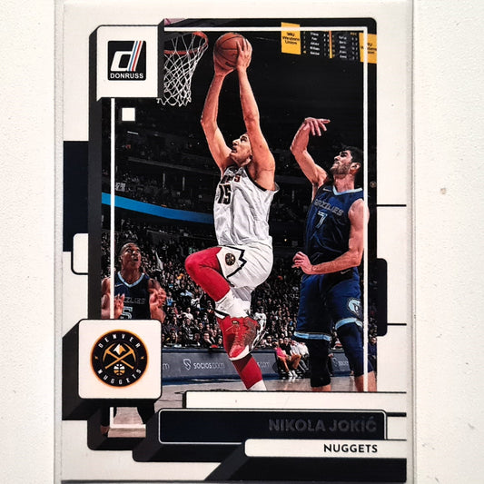 Nikola Jokic 2022-23 Panini Donruss #89 NBA Basketball Denver Nuggets very good Sleeved
