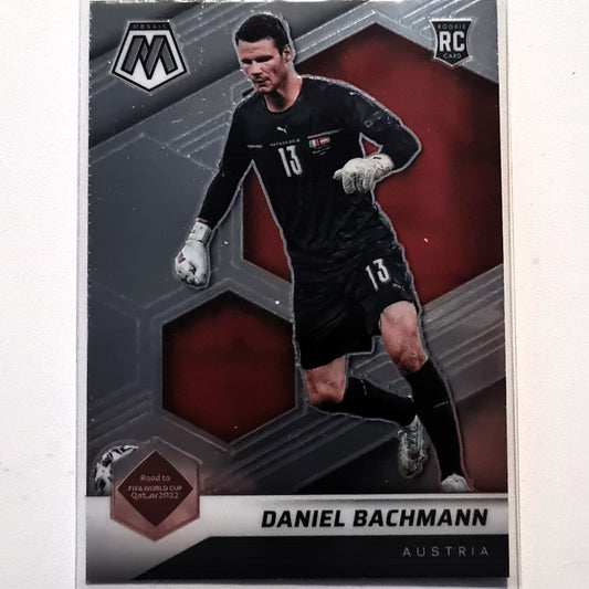 Daniel Bachmann 2021-22 Panini Mosaic Fifa road to the world cup Rookie RC #135 Soccer Austria Excellent-Mint Sleeved