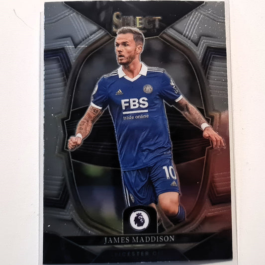 James Maddison 2022-23 Panini Select Premier Terrace #52 Soccer Leicester City Mint Sleeved