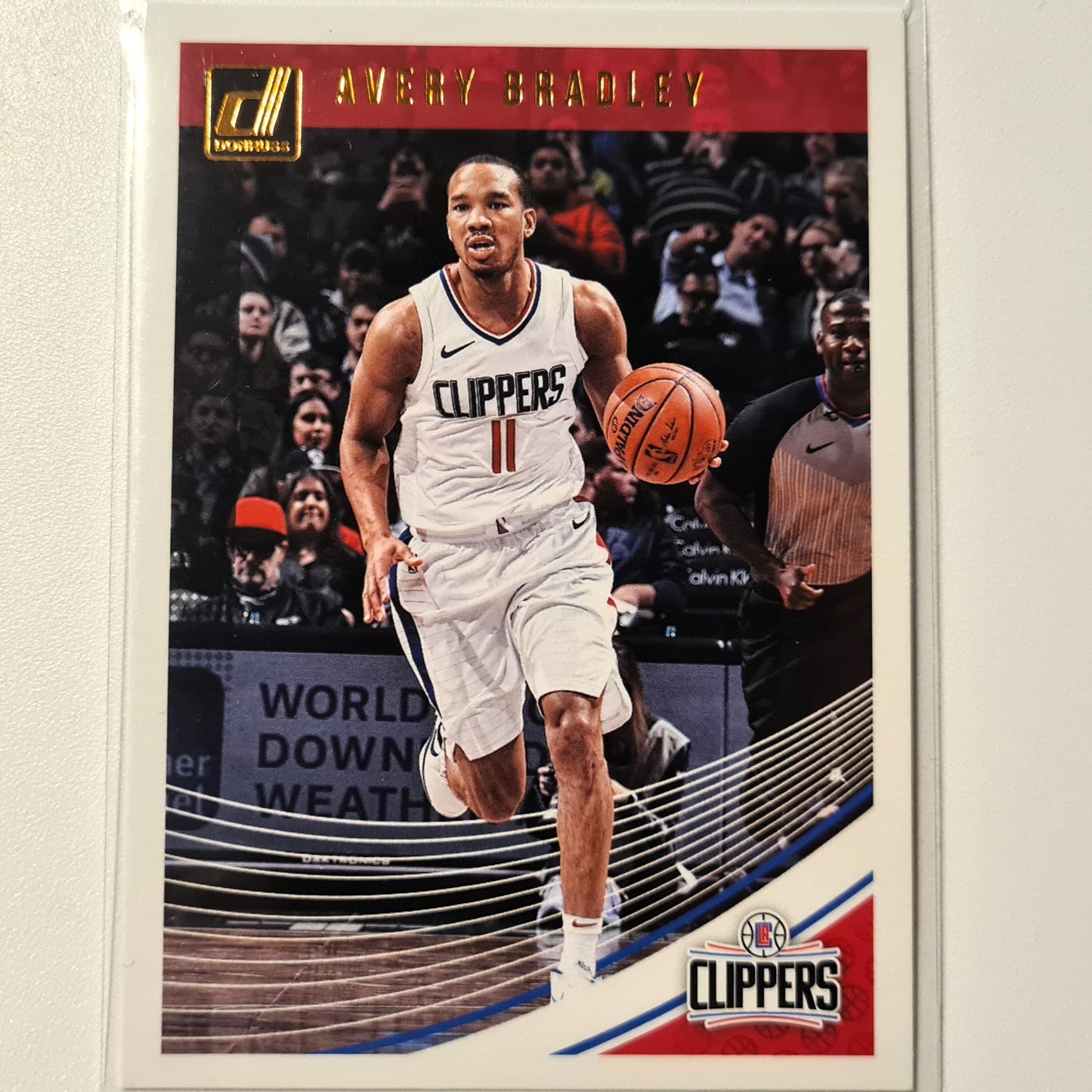 Avery Bradley 2018-19 Panini Donruss #24 NBA Basketball LA Clippers Excellent-Mint Sleeved