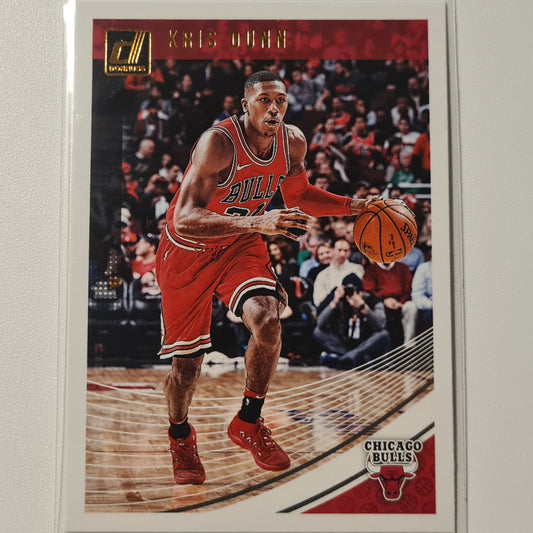 Kris Dunn 2018-19 Panini Donruss #58 NBA Basketball Chicago Bulls Excellent-Mint Sleeved