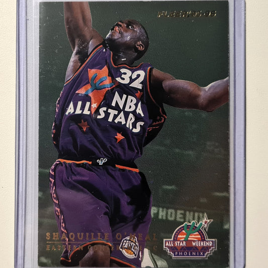 Shaquille O'Neal Hakeem Olajuwon 1995 Fleer 95-96 #227 Basketball All-Star Weekend Excellent Sleeved