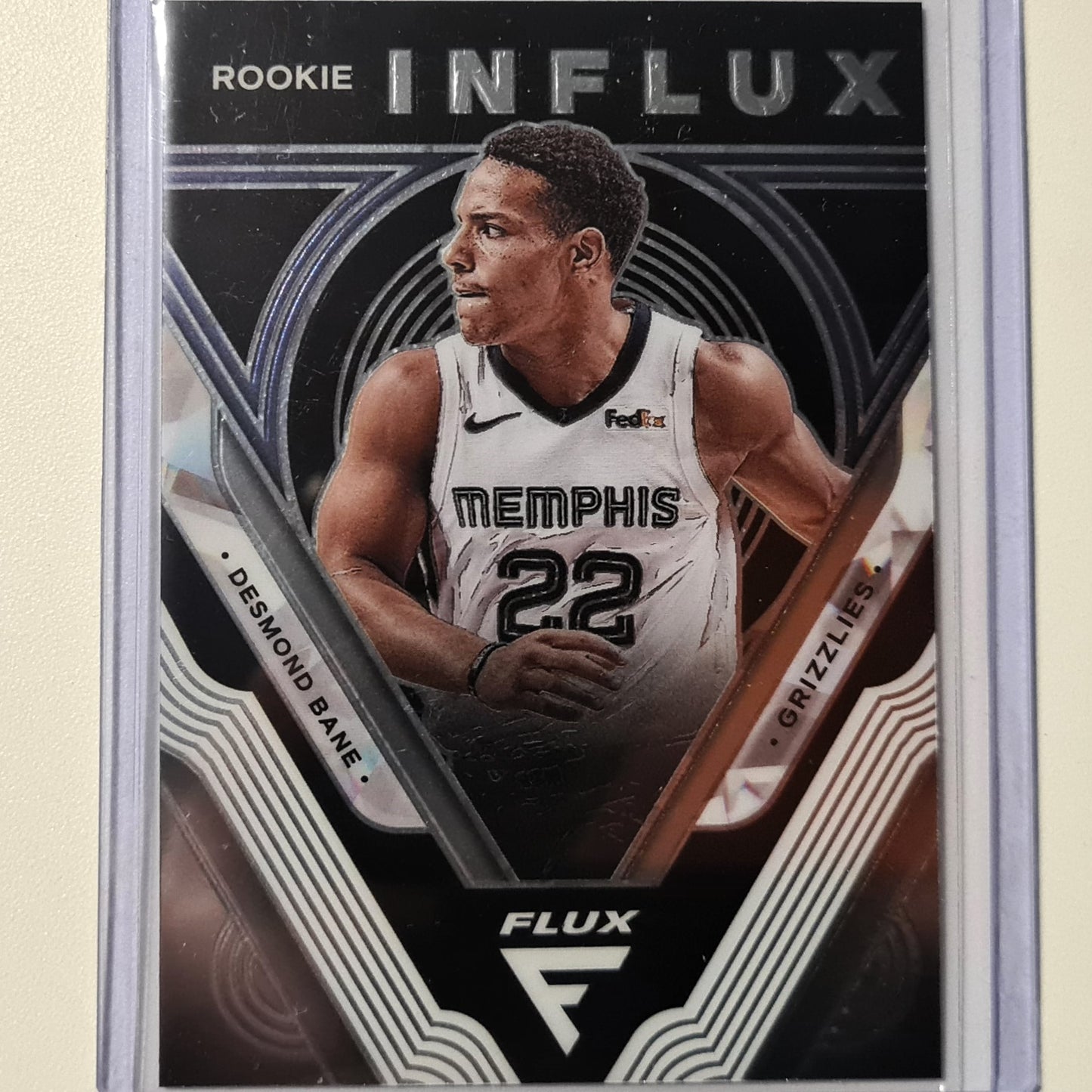 Desmond Bane 2020-21 Panini Flux Influx Rookie RC #10 NBA Basketball Memphis Grizzlies Mint sleeved