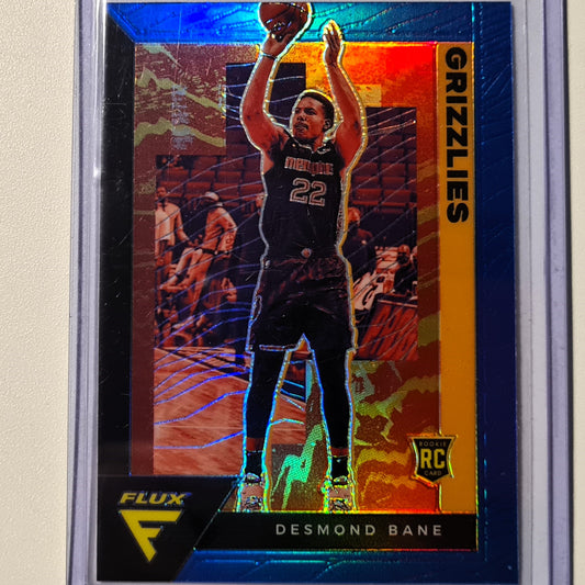 Desmond Bane 2020-21 Panini Flux blue Prizm Rookie RC #221 NBA Basketball Memphis Grizzlies Mint sleeved