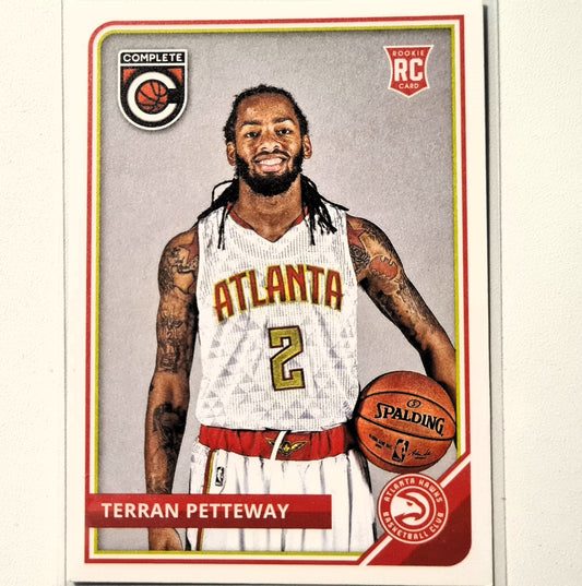Terran Petteway 2015-16 Panini Complete Rookie RC #247 NBA Basketball Atlanta Hawks Excellent-Mint Sleeved