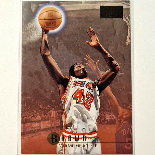 PJ Brown Skybox Premium #165 NBA Basketball Miami Heat Ausgezeichnete Ärmel