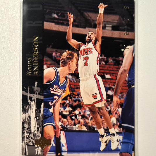 Kenny Anderson 1994 Upper Deck #165 NBA Dateline NBA Basketball New Jersey Nets very good  Sleeved