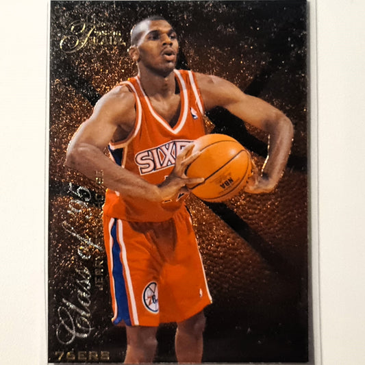 Jerry Stackhouse 1995 Fleer 95-96 Flair class of 95 Rookie RC R-9 NBA Basketball Philadelphia 76ers Excellent-Mint Sleeved